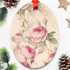 Roses-58 Ornament (oval)