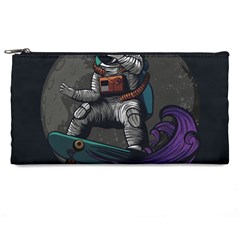 Illustration-astronaut-cosmonaut-paying-skateboard-sport-space-with-astronaut-suit Pencil Case