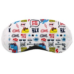 Monster-cool-seamless-pattern Sleeping Mask