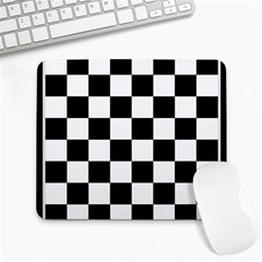 Chess-board-background-design Large Mousepad
