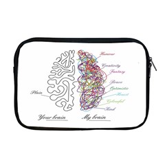 Neurodivergent Creative Smart Brain Apple Macbook Pro 17  Zipper Case