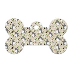 Pattern My Neighbor Totoro Dog Tag Bone (one Side)