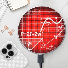 Geometry Mathematics Cube Wireless Fast Charger(white)