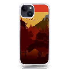 Japan Art Illustration Iphone 14 Tpu Uv Print Case