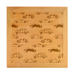 Cars-pattern Wood Photo Frame Cube