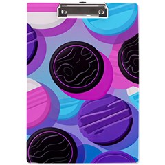 Cookies Chocolate Cookies Sweets Snacks Baked Goods A4 Acrylic Clipboard