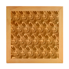 Peacock-feathers-bird-plumage Wood Photo Frame Cube