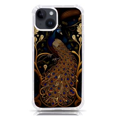 Peacock Plumage Bird Decorative Pattern Graceful Iphone 14 Tpu Uv Print Case