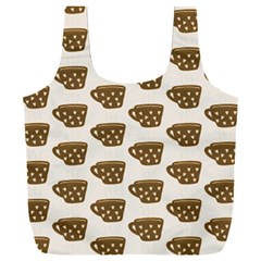 Cozy Coffee Cup Full Print Recycle Bag (xxxl)