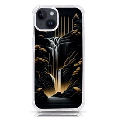 Waterfall Water Nature Springs Iphone 14 Tpu Uv Print Case
