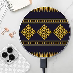 Abstract Antique Architecture Art Artistic Artwork Wireless Fast Charger(white)