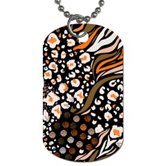 Trendy Mix Animal Skin Prints Dog Tag (one Side)
