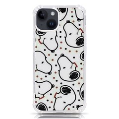 Dog Pattern Iphone 14 Tpu Uv Print Case