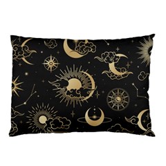 Asian Seamless Pattern With Clouds Moon Sun Stars Vector Collection Oriental Chinese Japanese Korean Pillow Case