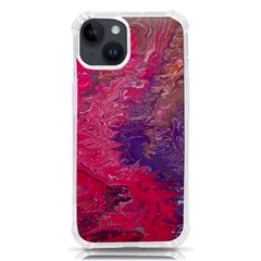 Fuchsia Flow Iphone 14 Tpu Uv Print Case