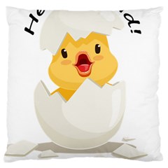 Cute Chick Large Cushion Case (one Side)