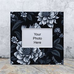 Pattern Flower Design Nature White Box Photo Frame 4  X 6 
