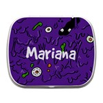 halloween Small Metal Box (White) Front