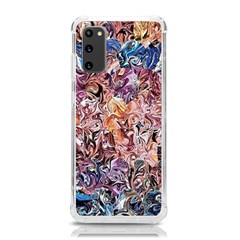 Abstract Waves Samsung Galaxy S20 6 2 Inch Tpu Uv Case