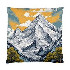 Nature Mountains Landscape Forest Standard Cushion Case (one Side)