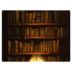 Books Library Two Sides Premium Plush Fleece Blanket (extra Small)