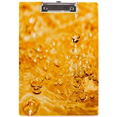 Water-gold A4 Acrylic Clipboard