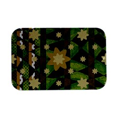 Background-batik 02 Open Lid Metal Box (silver)  