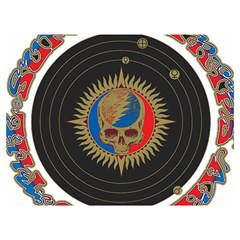 The Grateful Dead Two Sides Premium Plush Fleece Blanket (extra Small)