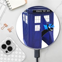 Tardis-doctor-who Wireless Fast Charger(white)