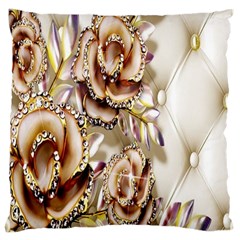 Butterfly Dreams, Bonito, Butterfly, Dream, Flower, Girly Large Cushion Case (two Sides)
