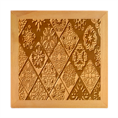Flower Texture, Background, Colorful, Desenho, Wood Photo Frame Cube