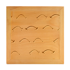 Ahegao, Anime, Pink Wood Photo Frame Cube