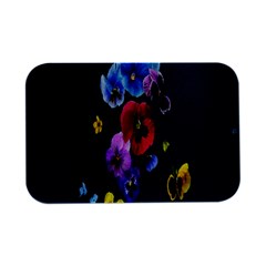 Falling Flowers, Art, Coffee Cup, Colorful, Creative, Cup Open Lid Metal Box (silver)  