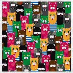 Cats Funny Colorful Pattern Texture Canvas 20  X 20 