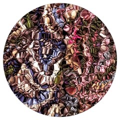 Melting Stitches Round Trivet