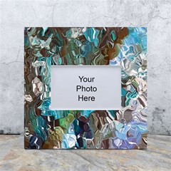 October Blend  White Box Photo Frame 4  X 6 
