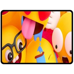 Emojis, Emoji, Hd Phone Wallpaper Fleece Blanket (large)