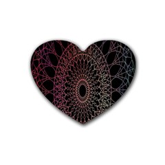 Mandala   Lockscreen , Aztec Rubber Coaster (heart)