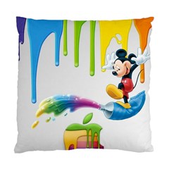 Mickey Mouse, Apple Iphone, Disney, Logo Standard Cushion Case (one Side)