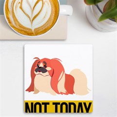 Pekingese T-shirtnope Not Today Pekingese 04 T-shirt Uv Print Square Tile Coaster 