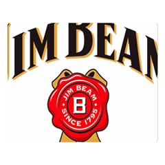 Jim Beam Two Sides Premium Plush Fleece Blanket (large)