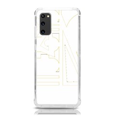 Abstract T- Shirt Model 31 T- Shirt Samsung Galaxy S20 6 2 Inch Tpu Uv Case
