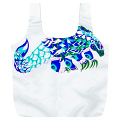 Armadillo T- Shirtthe Magnificent Armored Pangolin Ecopop Art T- Shirt Full Print Recycle Bag (xxxl)