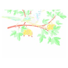 Bird Lover T- Shirtbird T- Shirt (23) Two Sides Premium Plush Fleece Blanket (extra Small)