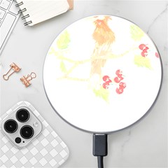 Bird Lover T- Shirtbird T- Shirt (38) Wireless Fast Charger(white)