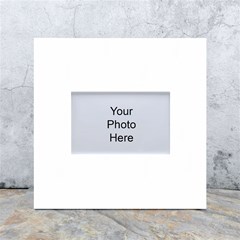 Black And White Pattern T- Shirt Black And White Pattern 3 White Box Photo Frame 4  X 6 