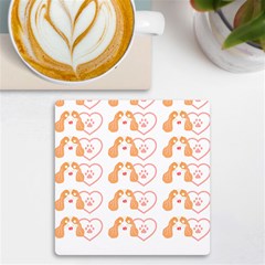 Cavalier King Charles Spaniel Dog T- Shirt Cavalier King Charles Spaniel Dog T- Shirt Uv Print Square Tile Coaster 