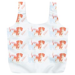 Dog And Cat Pattern T- Shirtdog And Cat Lover Pattern T- Shirt Full Print Recycle Bag (xxxl)