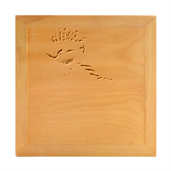 Fishing Lover T- Shirtfish T- Shirt (3) Wood Photo Frame Cube