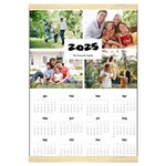 Personalized Family Calendar Canvas Yearly Calendar 16  x 22  Front - Jan 2025